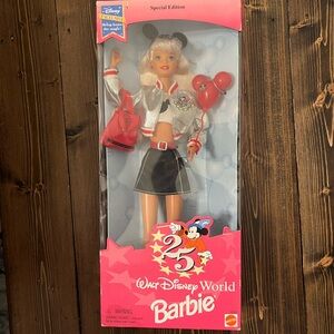 Disney World 25th anniversary Barbie Doll